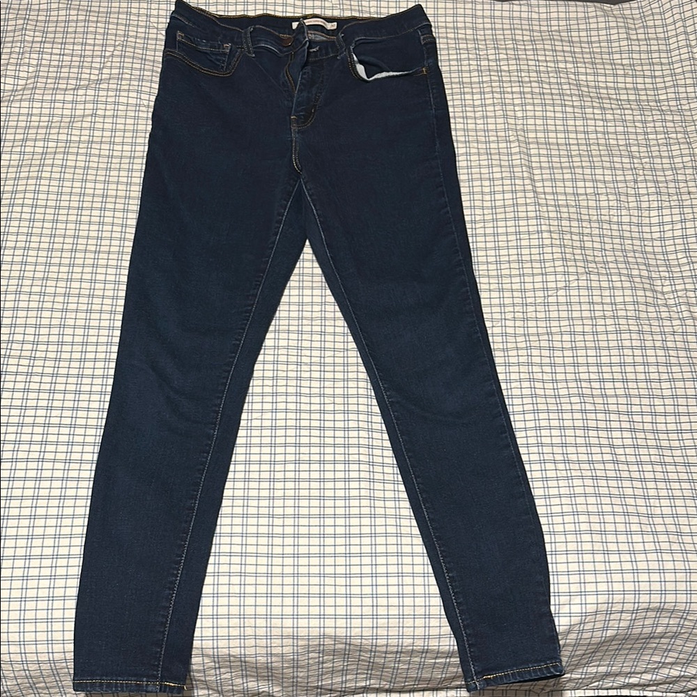 Levi's Dark Blue Skinny Jeans